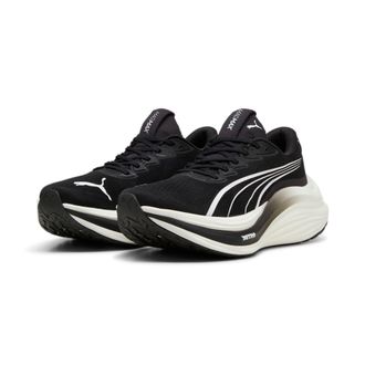 Puma Mens Magmax Nitro Terrains Running Sneakers Shoes - Green, Puma Black/Puma White/Cool Dark Gray, 8 UK