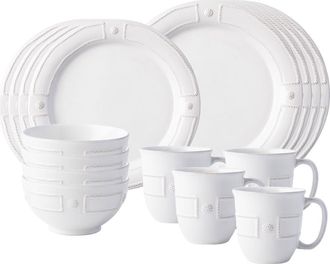 Juliska Berry & Thread French Panel Whitewash 16-Piece Dinnerware Set at Nordstrom