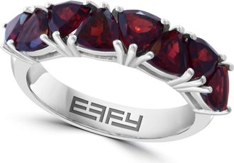 Effy Sterling Silver Garnet Ring in Red at Nordstrom Rack, Size 7