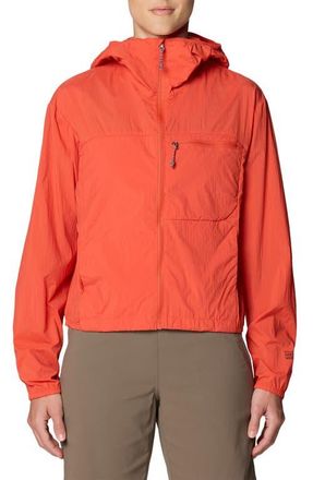 Mountain Hardwear Wind Veil Hooded Jacket in Aspect at Nordstrom, Size Small