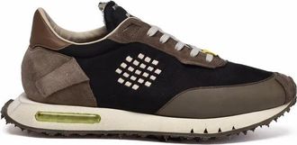 Bepositive Space Race Sneakers - Black/Taupe