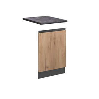 Vicco Panel Frontal R-line, Roble Dorado, 45 Cm, Et Antracita