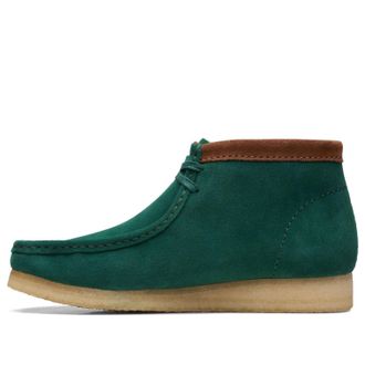 Clarks Wallabee Boots Dark Green 26172249