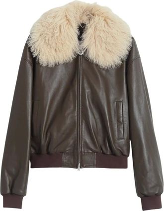 Mauro Grifoni Bomber Over - - Jackets - Donna - Marrone - S