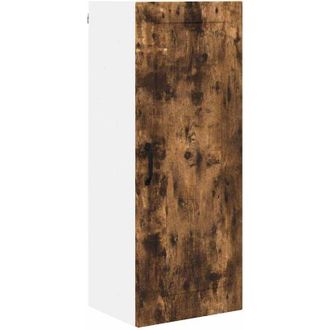 vidaXL Armario de cocina mural Roble ahumado 40 x 31 x 100 cm vidaXL