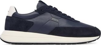 HUGO BOSS Vinston Running Low-Top Sneakers, Brand Size 46 ( US Size 13 )
