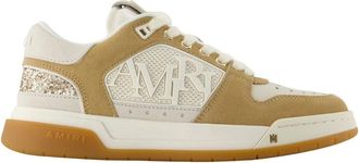 Amiri Sneakers, female, Brown, Size: 10 US Glitter Classic Low Sneakers