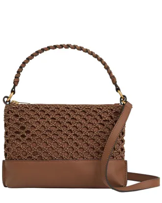 Reiss Blakeley Leather Crossbody
