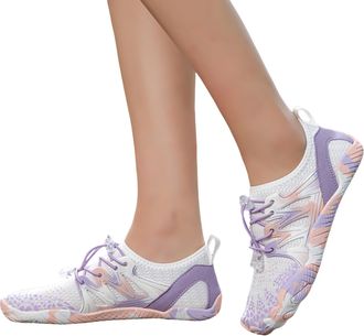 Generic 2026 Running Shoes Womens Sneakers Lightweight Breathable Outdoor Sports for Walking Comfortable Slip On Design Non Sole Durable Flexible (6.5) Pink