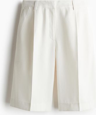 H&M Bermudashorts - White