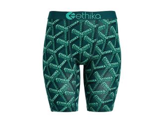Ethika Emerald Dynasty Mens Underwear Green : 4XL, Polyester/Spandex