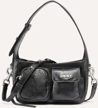 DKNY Freda Crossbody Bag in Black/silver at Nordstrom