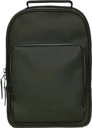 Rains Book Daypack - unisex - Rugzakken - Groen - ONE Size - Polyester - Tassen