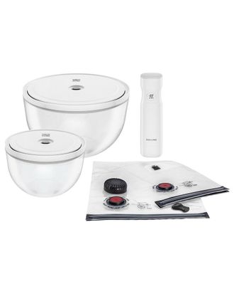 J.A. Henckels International Zwilling J.A. Henckels Fresh & Save 9Pc Glass Vacuum Bowl Starter Set