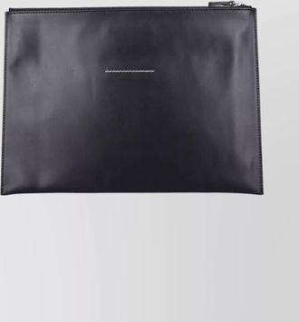 Maison Margiela medium leather laptop bag
