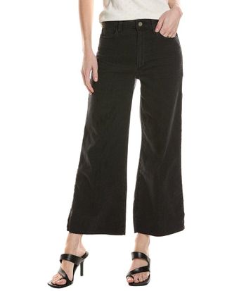 Paige Genesee Crop Raw Hem Nox Jean