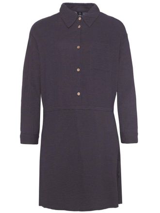 Protest Strandkleid PROTEST Kleid NXGAMBER, Damen, Gr. XL, EURO, grau (asphalt), Obermaterial: 100% Baumwolle CO., Kleider Strandkleid