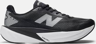 New Balance Mens Fuelcell Rebel V5 Running Shoes In Black/white