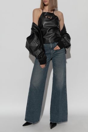 Diesel Top L-LUVIA, Womens, Black