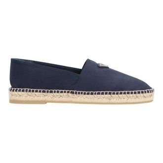 Prada Canvas Espadrilles - Heren - Espadrilles - Blauw - 42 EU - Katoen - Schoenen