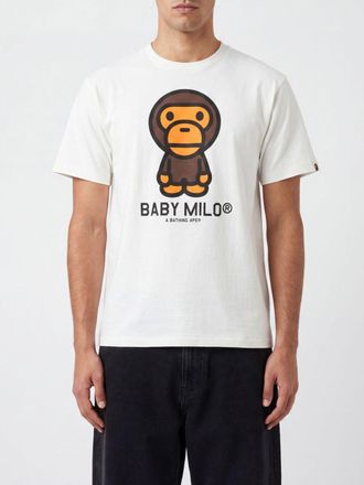 A Bathing Ape T-shirt Baby Milo in cotone con stampa grafica