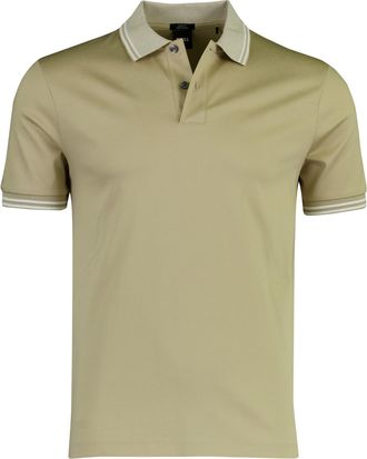 HUGO BOSS BOSS Black poloshirt beige 100% katoen
