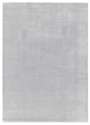 Atticgo Alfombra lavable gris antideslizante 140x200 cm