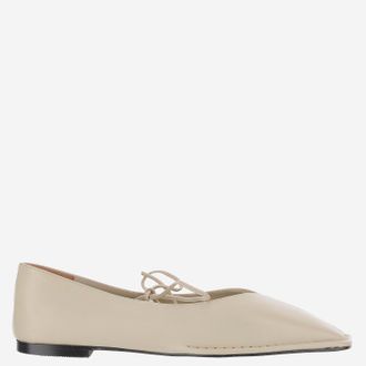 Alohas Alohas Sway leren ballerinas