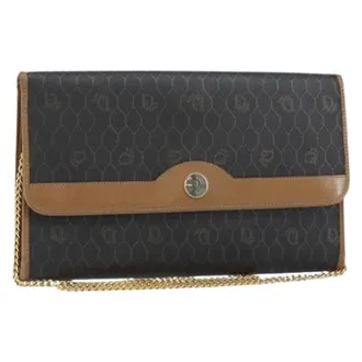 Dior Pre-owned Vintage Schoudertas - Dames - Pre-owned - Zwart - Maat: ONE Size Leer
