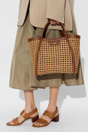 Max Mara Marine Handheld Bag, Womens, Beige