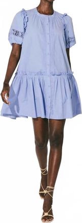 Cleobella Dolly Mini Dress In Periwinkle