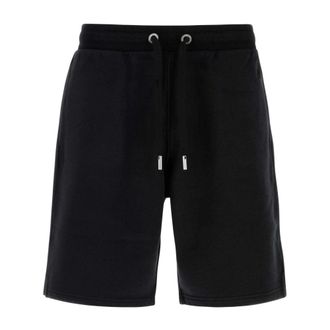 Ami Korte Broeken, Heren, Zwart, M, Katoen, Zwarte katoenen bermuda shorts