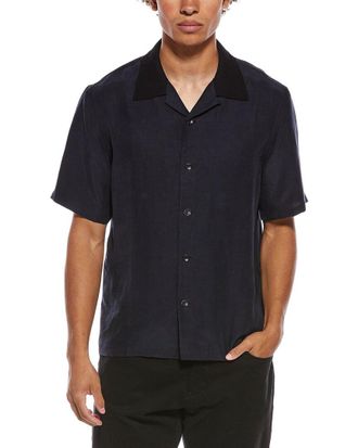 Rag & Bone Avery Linen-Blend Slub Shirt