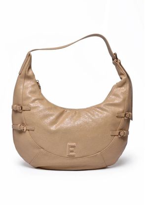 Ermanno Scervino Teal Hobo Bag Medium - Beige
