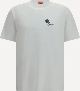 Kenzo T-shirt in cotone ricamata Kenzo Tulip Man XL