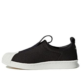 adidas (WMNS) adidas Superstar BW3S Slipon W Black White BY9137