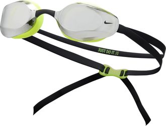 Nike Unisex Vapor Mirrored Swim Goggles in Yellow | NESSA176-737