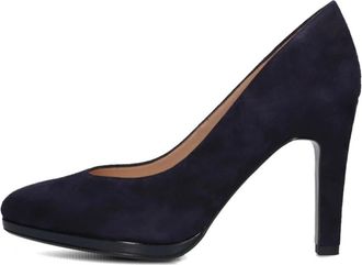 Peter Kaiser Blauwe Su&egrave;de Hakken 72445 - Dames - Pumps - Blauw - 40 1/2 EU - Su&egrave;de - Schoenen