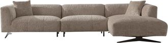 Richmond Interiors Design Ecksofa Hoxton - Lovely Beige, Eckteil rechts
