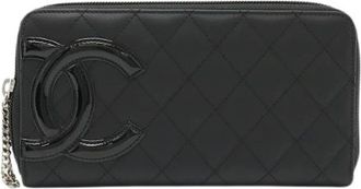 Chanel Portafoglio in pelle Pre-owned - - Pre-owned - Donna - Nero - ONE SIZE