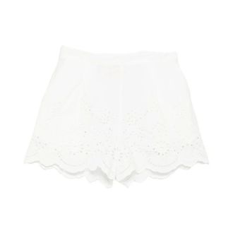 MC2 Saint Barth Korte Broeken, Dames, Wit, L, Katoen, Amani Shorts