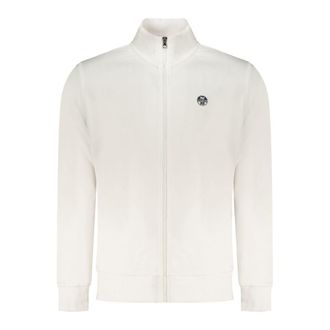 North Sails Witte Katoenen Heren Sweater