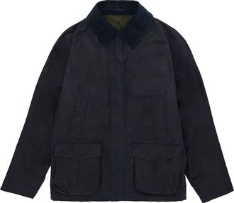 Fortela Bristol Waxed Cotton Jacket in Navy Blue at Nordstrom, Size 50 Eu