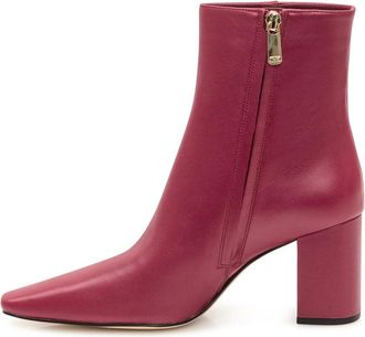 Michael Kors Schoenen, Dames, Rood, 41 EU, Leer, Elise Bootie