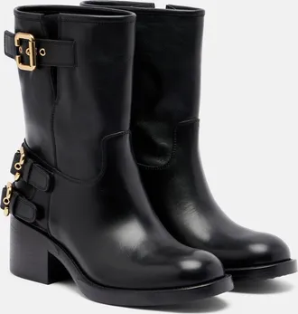 Chlo&eacute; Chlo&eacute; Dakota leather biker boots