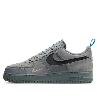 Nike Air Force 1 Low Cut Out Swoosh - Grey DO6709-002
