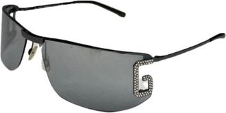 Dolce & Gabbana Pre-owned Accessories, female, Gray, Size: ONE SIZE Pre-owned Metal Sunglasses