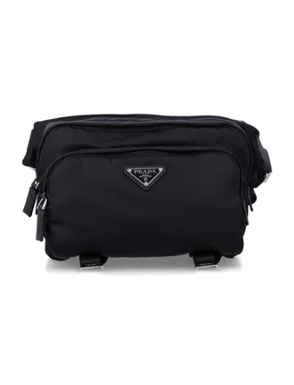 Prada Black Logo Small Crossbody Bag