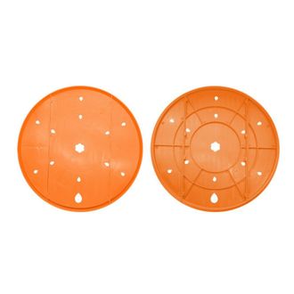 OEM Accesorios De Drenaje Para Macetas De Plantas Naranjas