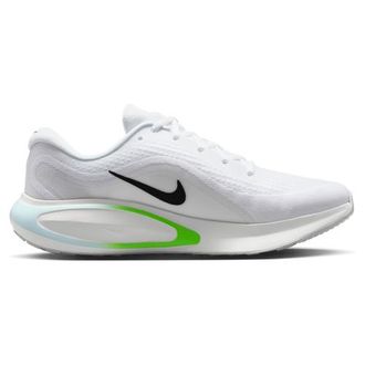 Nike Mens Journey Run - Running Shoes Black/White/Green Strike Size 10.0